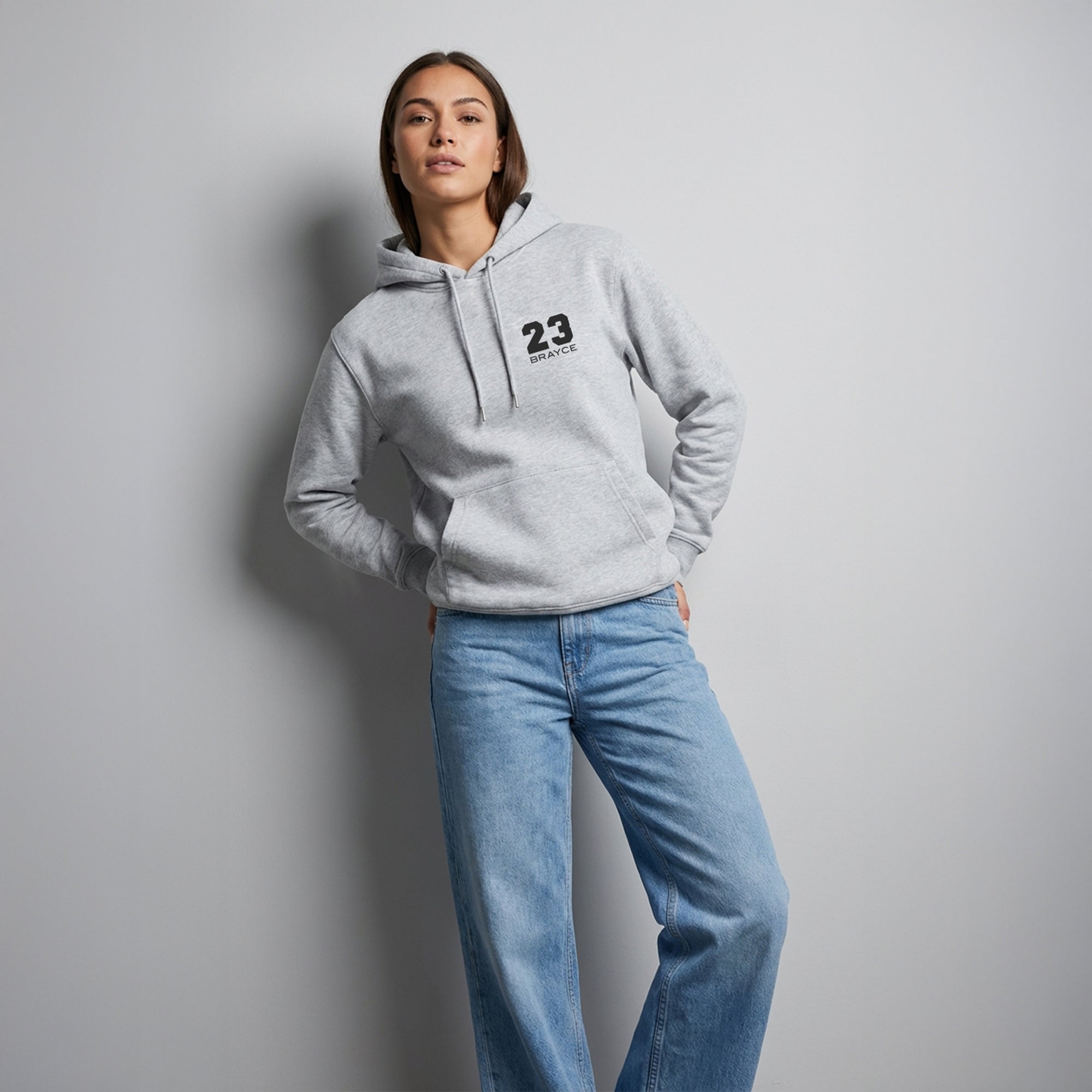 BRAYCE® Clutch personalisierter Hoodie