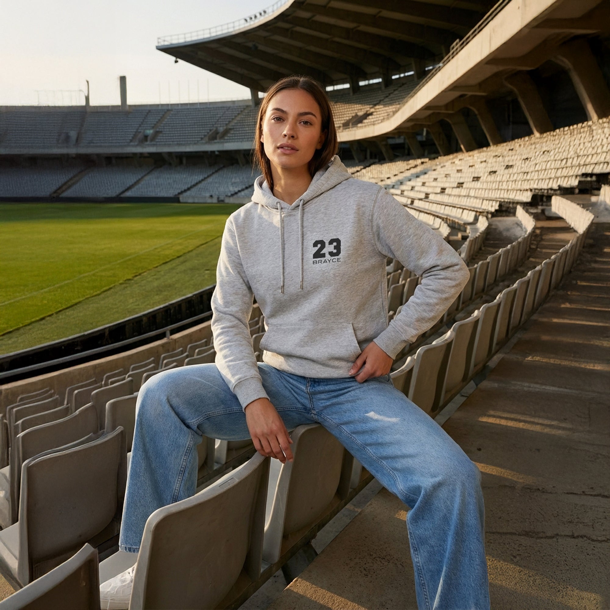 BRAYCE® Clutch personalisierter Hoodie