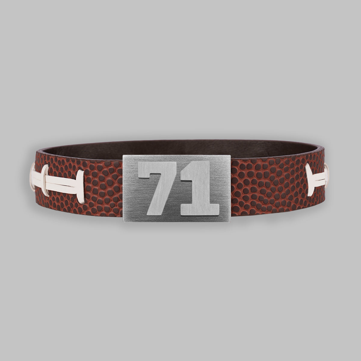 BRAYCE Football bracelet with number 71