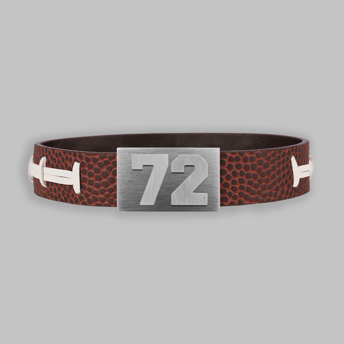 BRAYCE Football bracelet with number 72