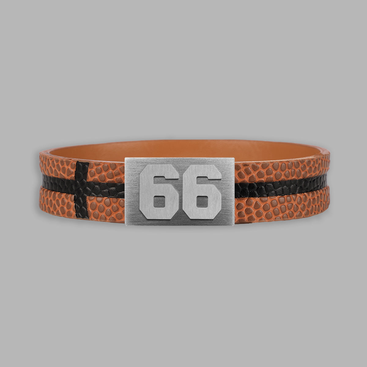 BRAYCE Basketball bracelet with number 66
