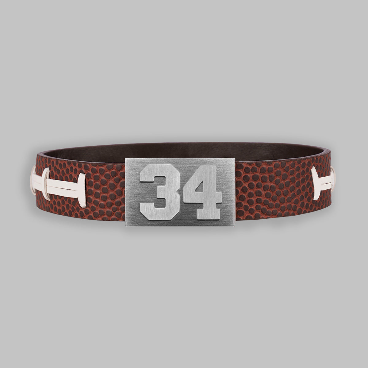 BRAYCE Football bracelet with number 34