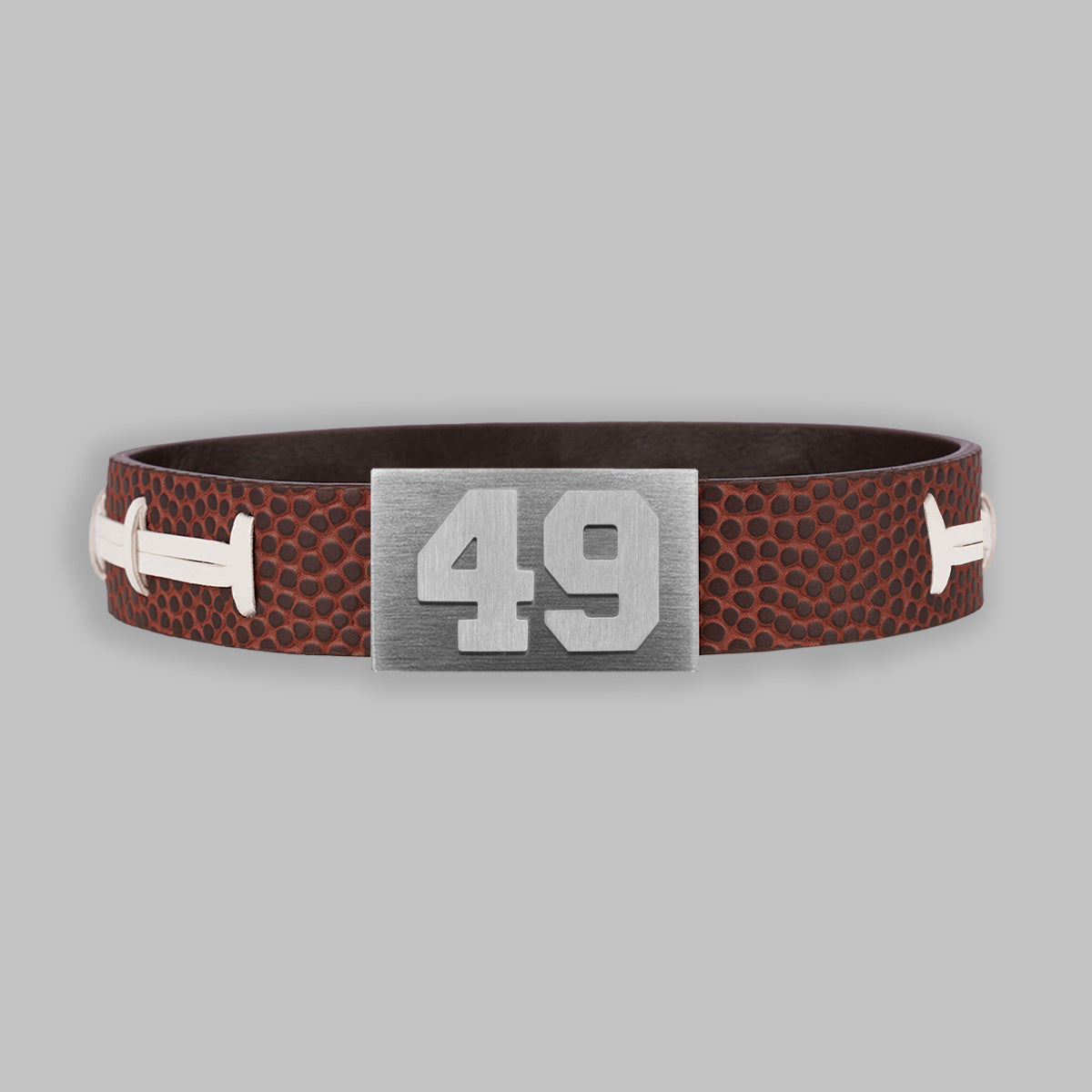 BRAYCE Football bracelet with number 49