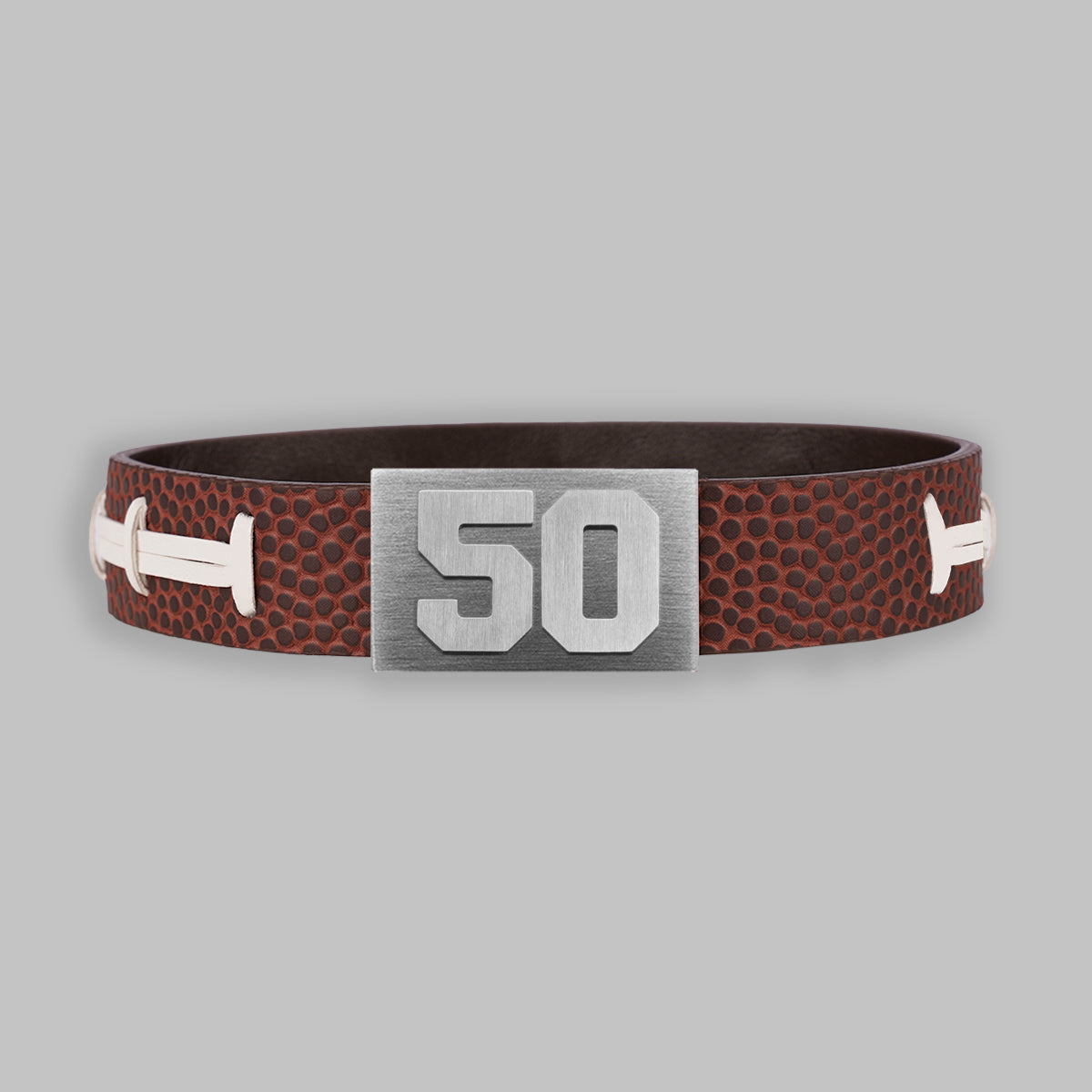 BRAYCE Football bracelet with number 50