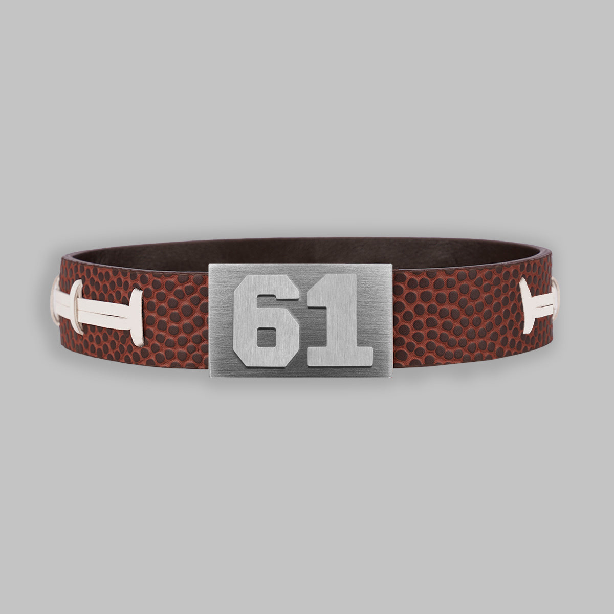 BRAYCE Football bracelet with number 61