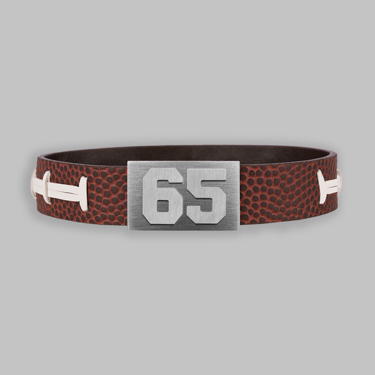 BRAYCE Football bracelet with number 65