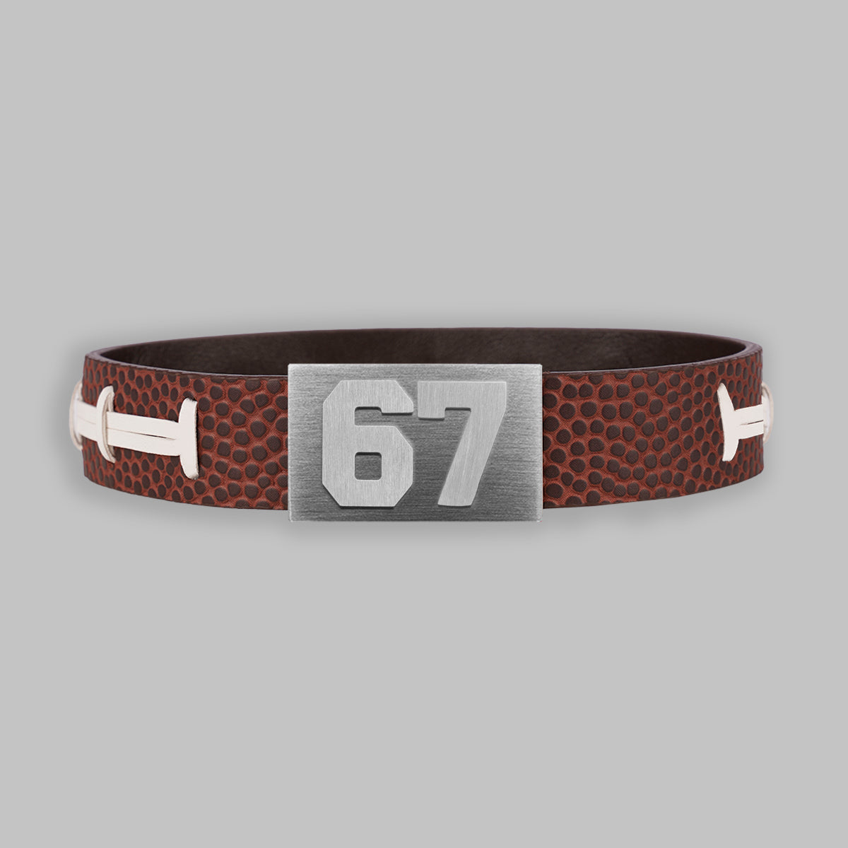 BRAYCE Football bracelet with number 67