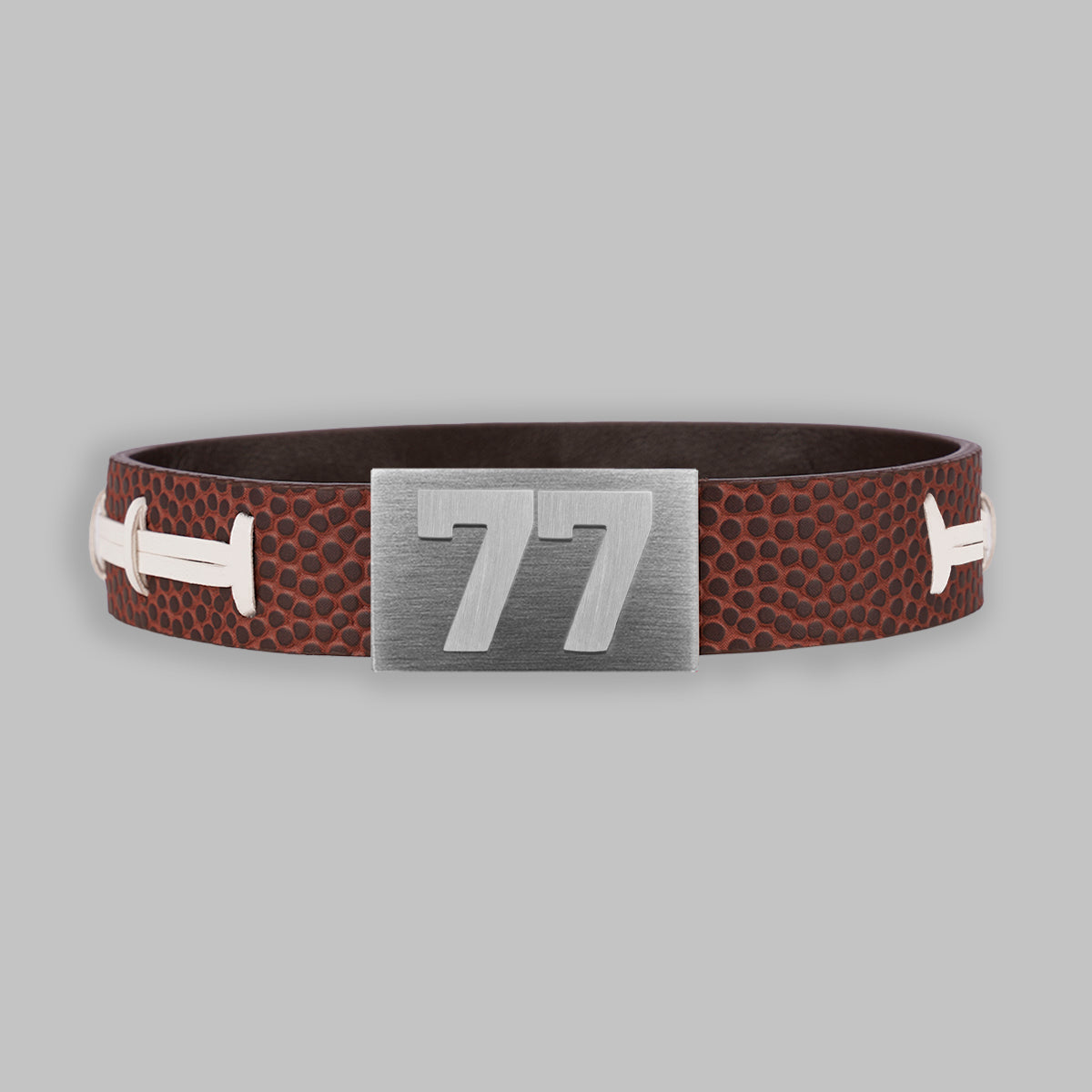BRAYCE Football bracelet with number 77
