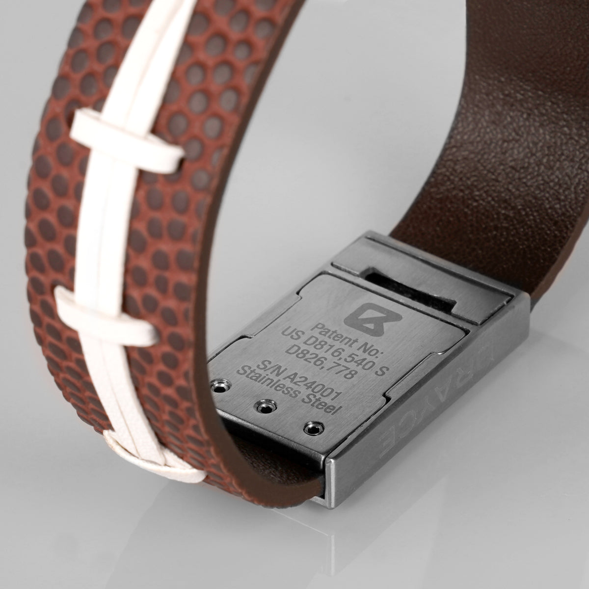 BRAYCE Football bracelet detail 02