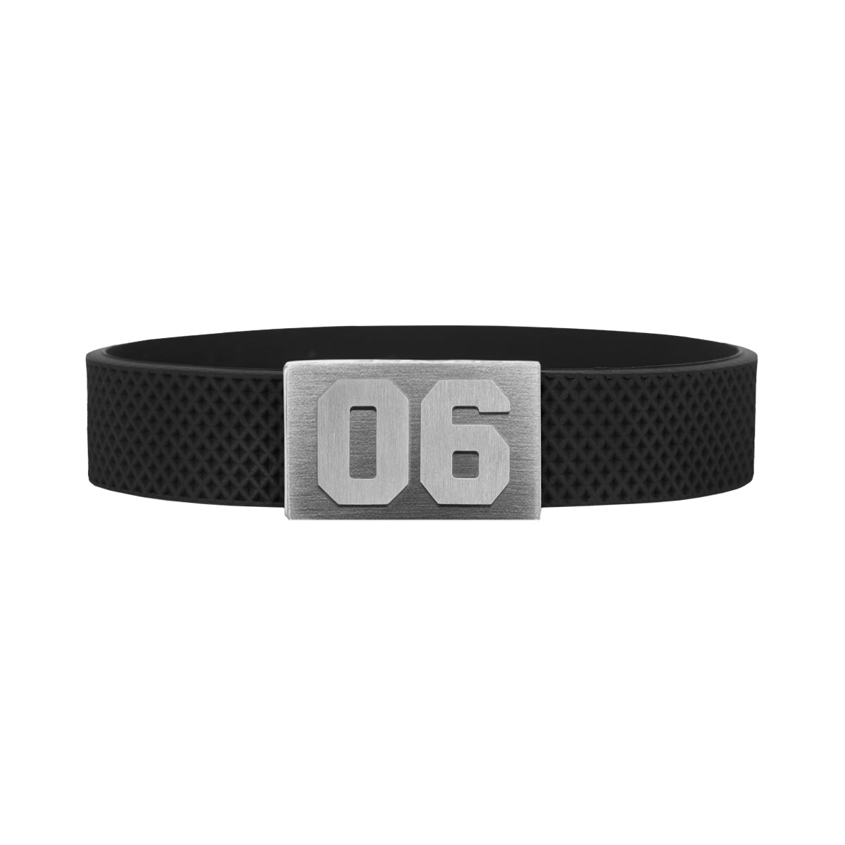 BRAYCE HockeyPuck bracelet with number 06