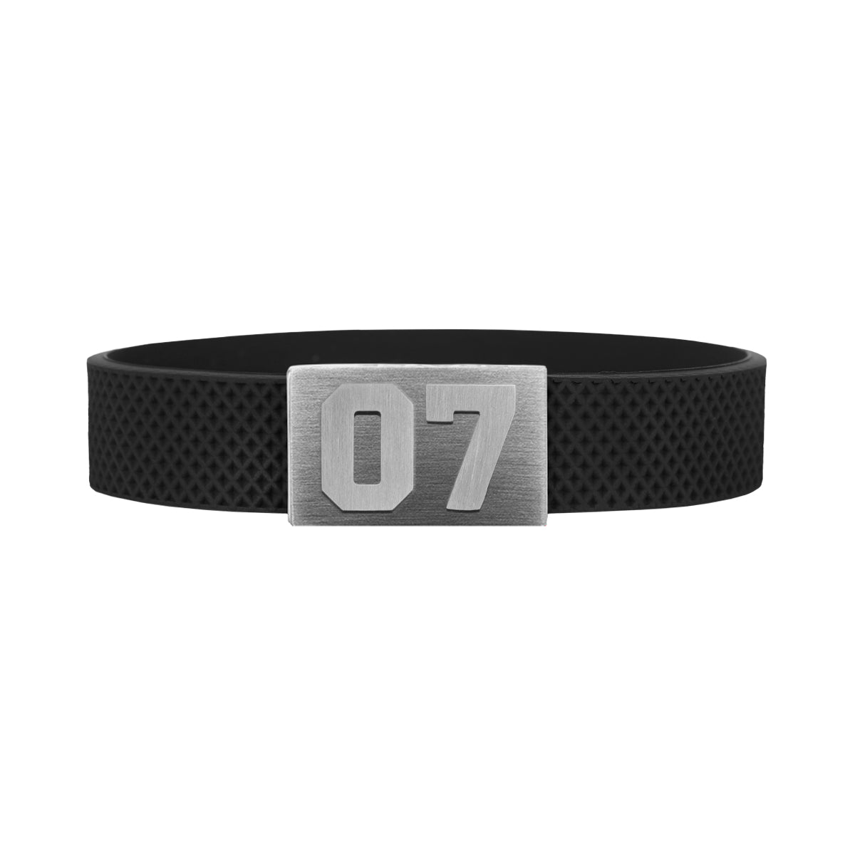 BRAYCE HockeyPuck bracelet with number 07