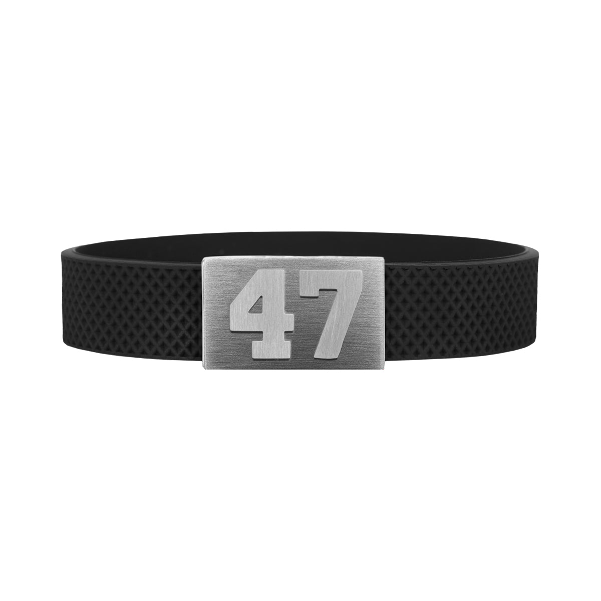 BRAYCE HockeyPuck bracelet with number 47