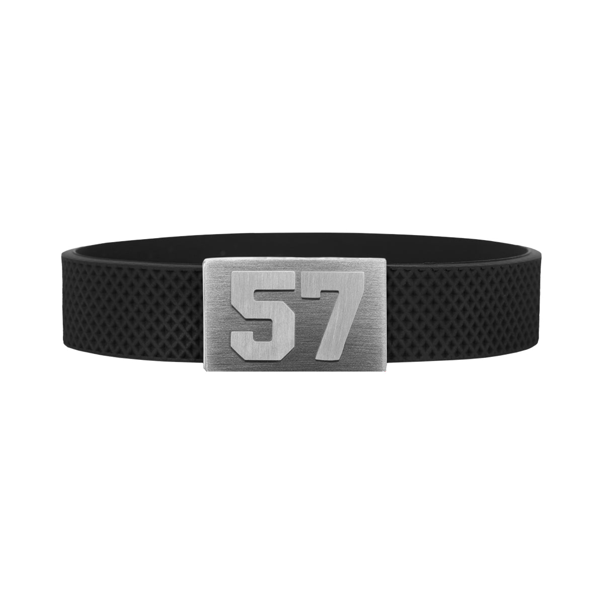 BRAYCE HockeyPuck bracelet with number 57