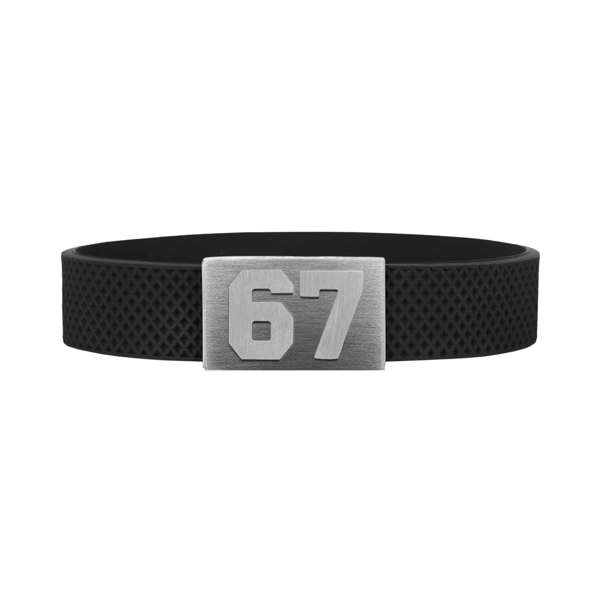 BRAYCE HockeyPuck bracelet with number 67