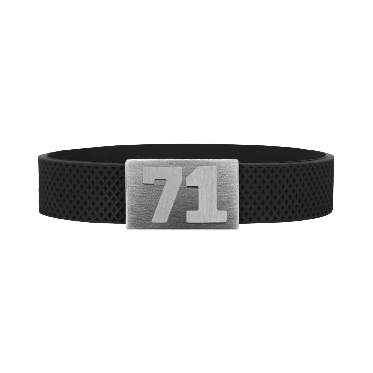 BRAYCE HockeyPuck bracelet with number 71