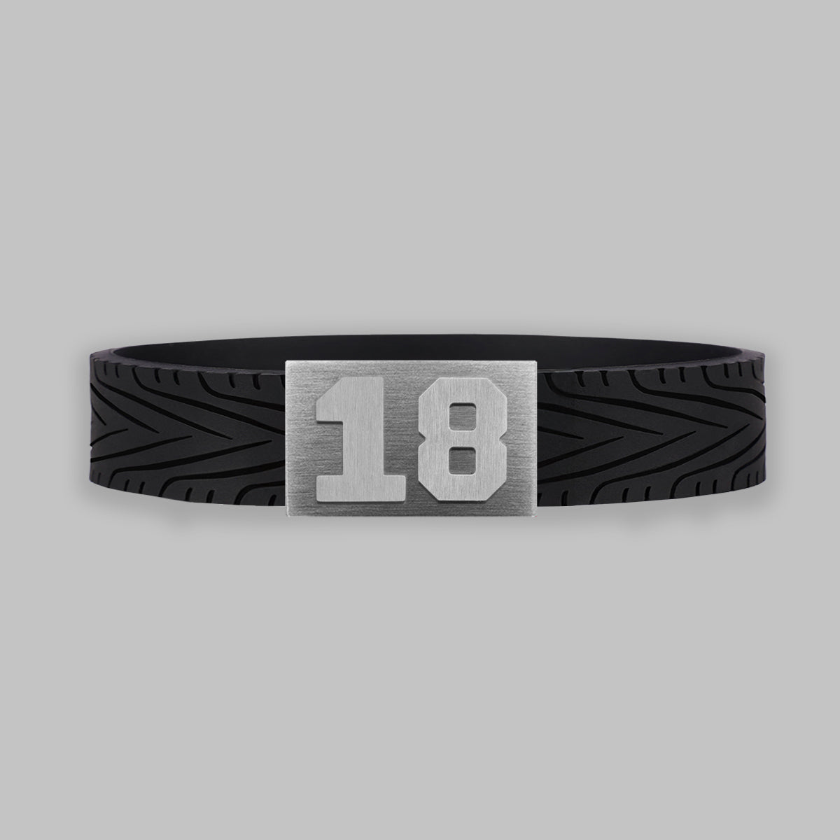 BRAYCE RacingTire bracelet with number 18