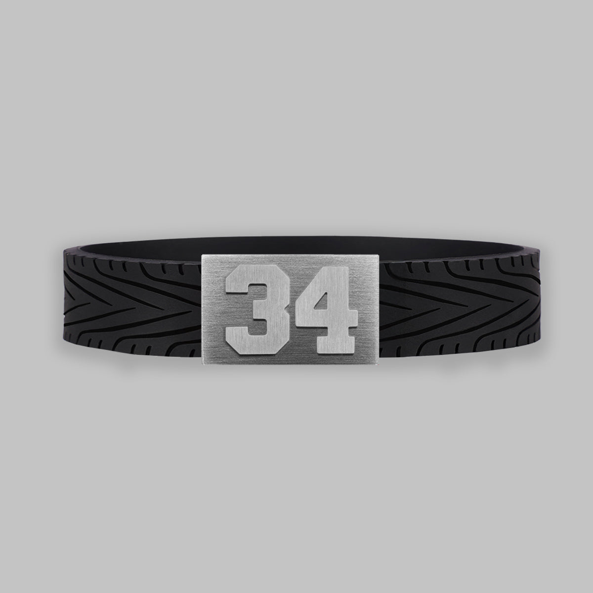 BRAYCE RacingTire bracelet with number 34