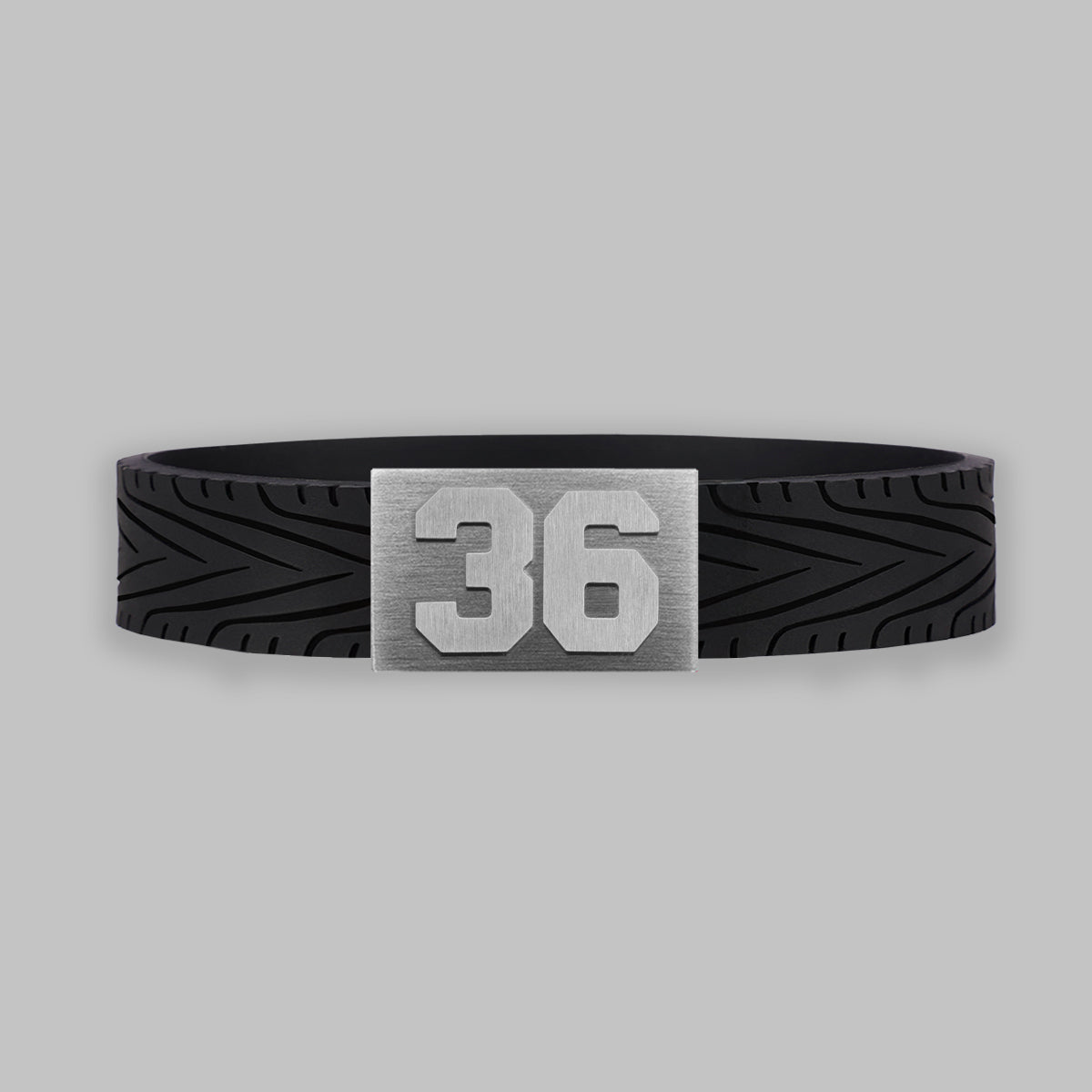 BRAYCE RacingTire bracelet with number 36
