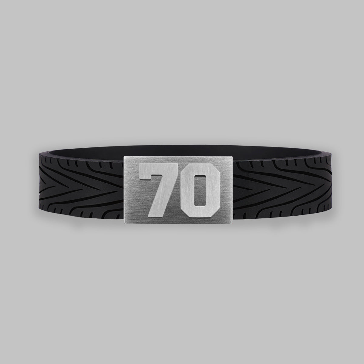 BRAYCE RacingTire bracelet with number 70