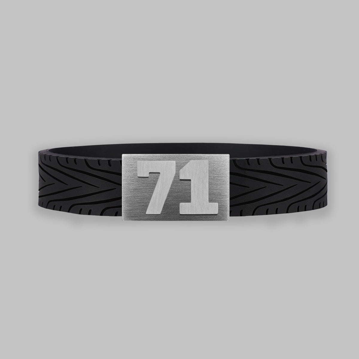 BRAYCE RacingTire bracelet with number 71