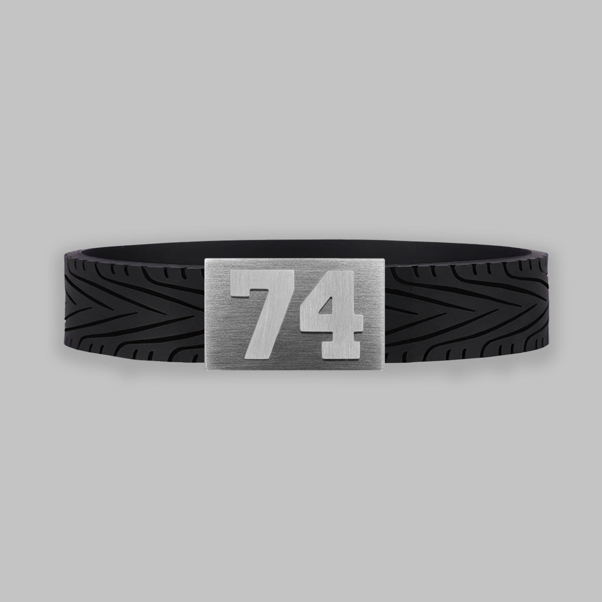 BRAYCE RacingTire bracelet with number 74