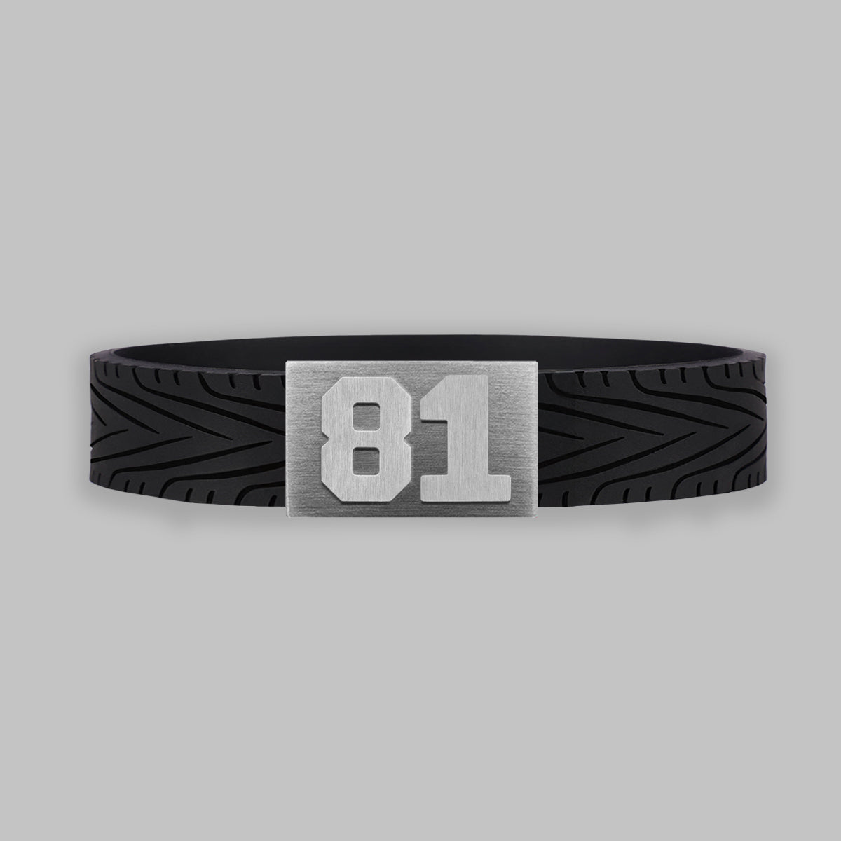 BRAYCE RacingTire bracelet with number 81