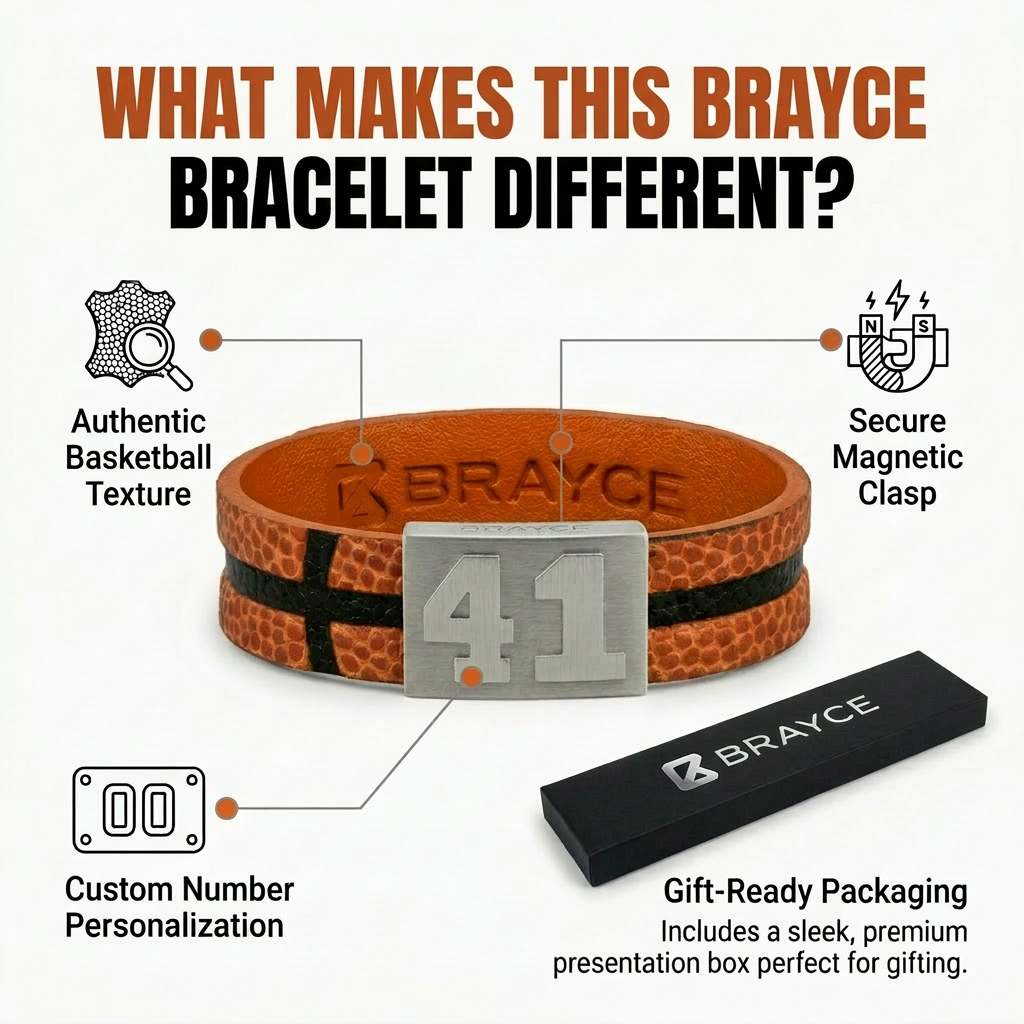 BRAYCE® Basketball Bracelet