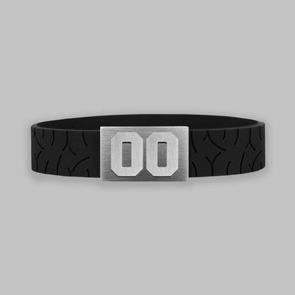 BRAYCE Motorbike bracelet with number 00