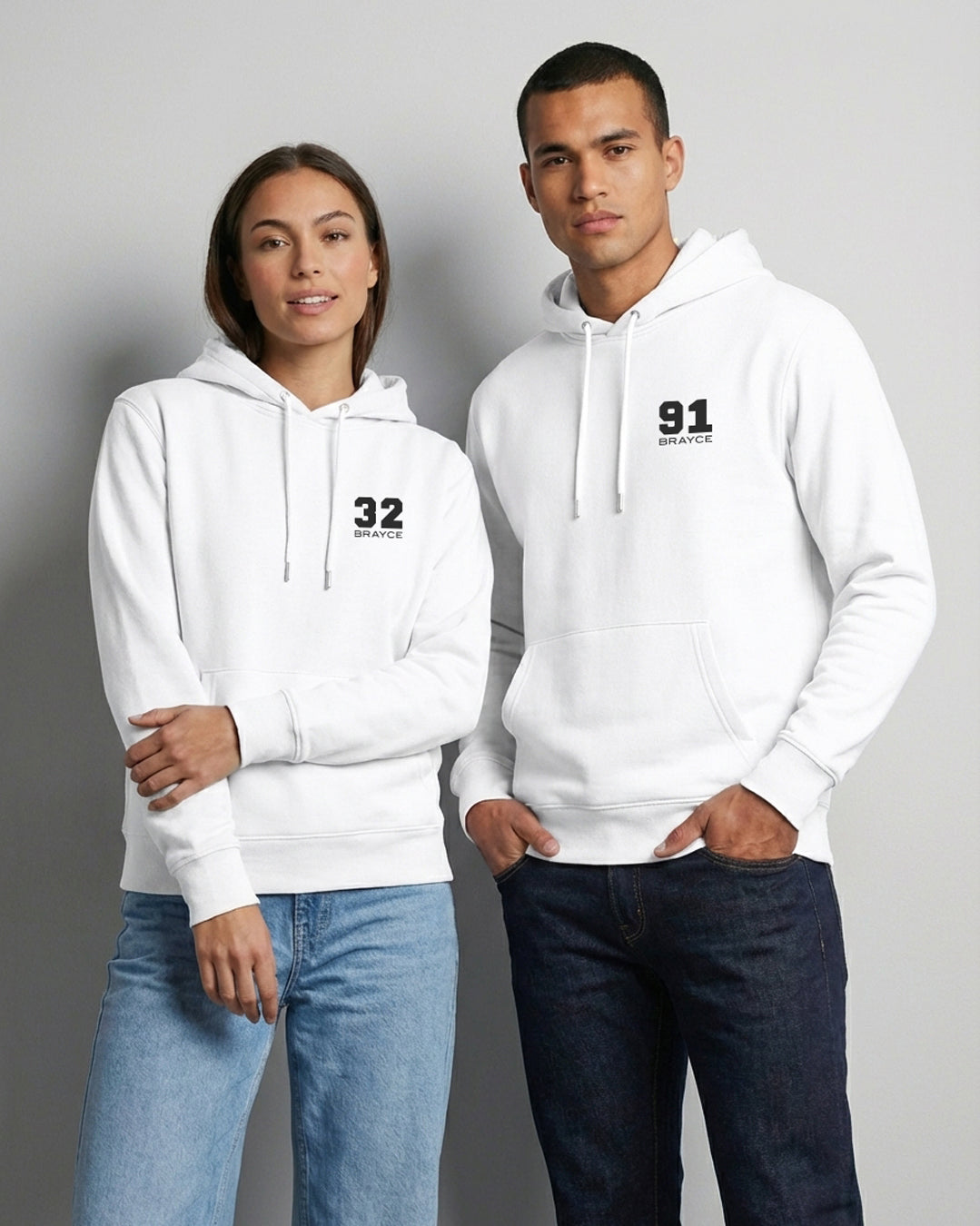 BRAYCE® Clutch personalisierter Hoodie