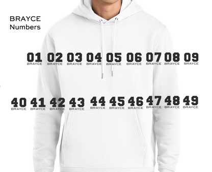 BRAYCE® Clutch personalisierter Hoodie