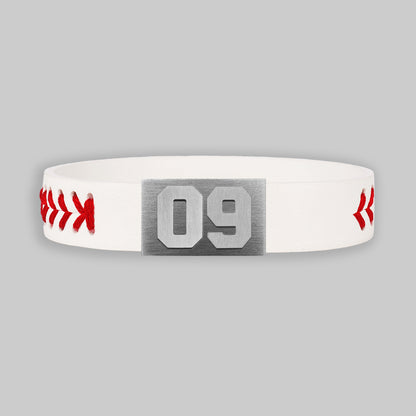 BRAYCE Baseball bracelet with number 09