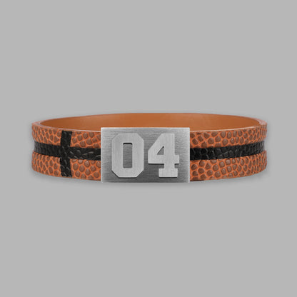 BRAYCE Basketball bracelet with number 04