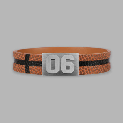 BRAYCE Basketball bracelet with number 06