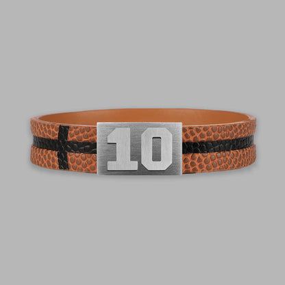 BRAYCE Basketball bracelet with number 10