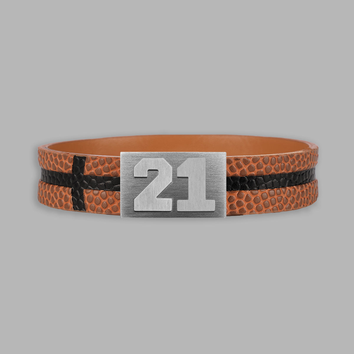 BRAYCE Basketball bracelet with number 21