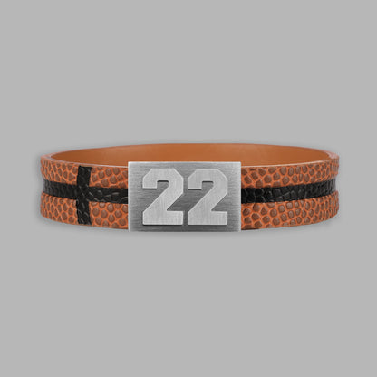 BRAYCE Basketball bracelet with number 22