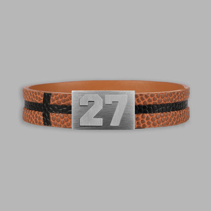 BRAYCE Basketball bracelet with number 27