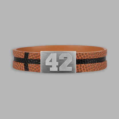 BRAYCE Basketball bracelet with number 42