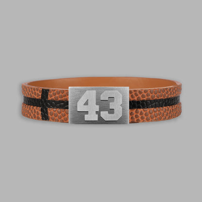 BRAYCE Basketball bracelet with number 43