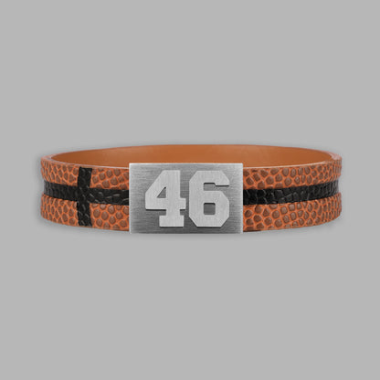 BRAYCE Basketball bracelet with number 46