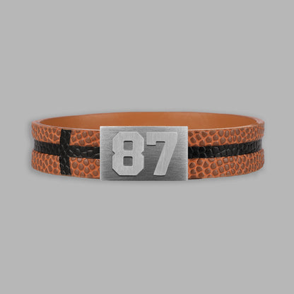 BRAYCE Basketball bracelet with number 87