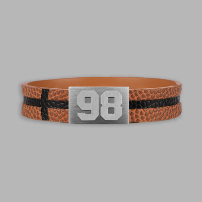 BRAYCE Basketball bracelet with number 98