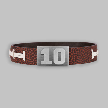 BRAYCE Football bracelet with number 10