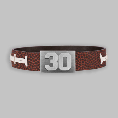 BRAYCE Football bracelet with number 30