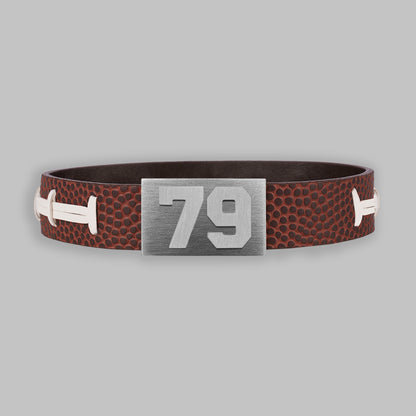 BRAYCE Football bracelet with number 79