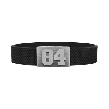 BRAYCE HockeyPuck bracelet with number 84