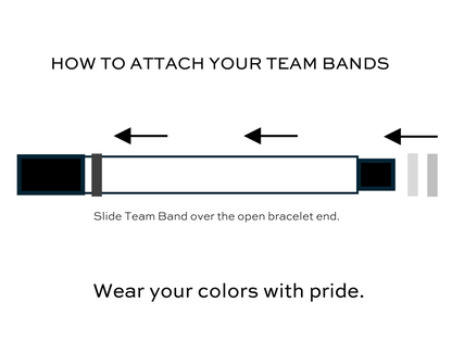 BRAYCE® Ultimate Team Pride Collection – 30 Team Bands in 15 Colors