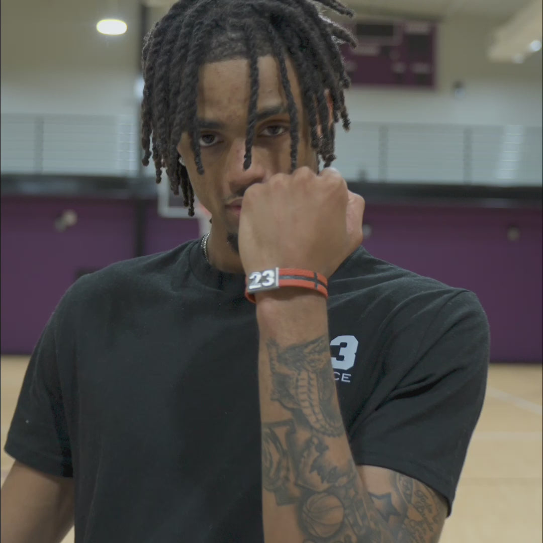 Load video: BRAYCE® Basketball Bracelet